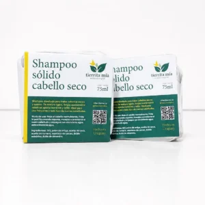 Shampoo sólido cabello seco