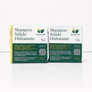 Shampoo sólido hidratante